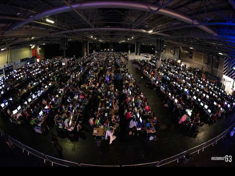 Insomnia Gaming Festival is the most popular convention in the UK