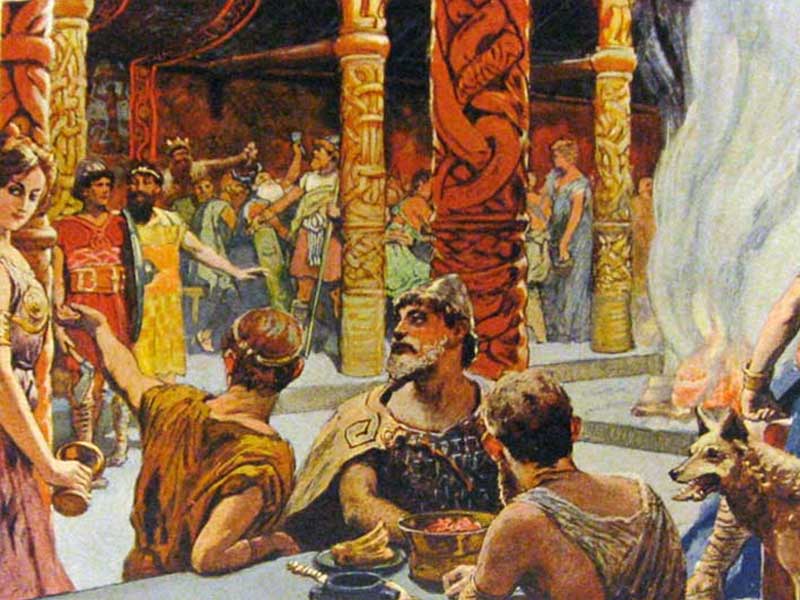 Valhalla had some of the most famous Viking food