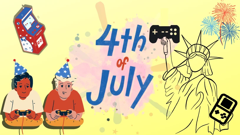 ¡Celebrando el 4 de julio con videojuegos!