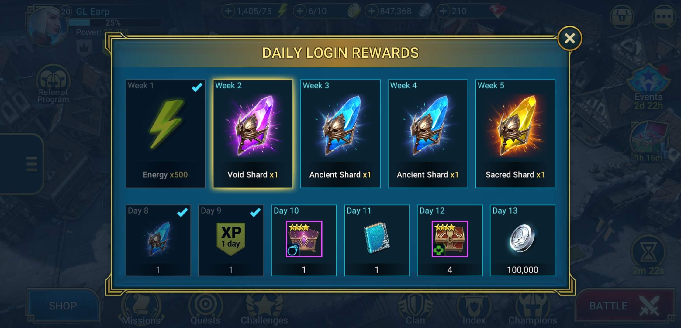 login