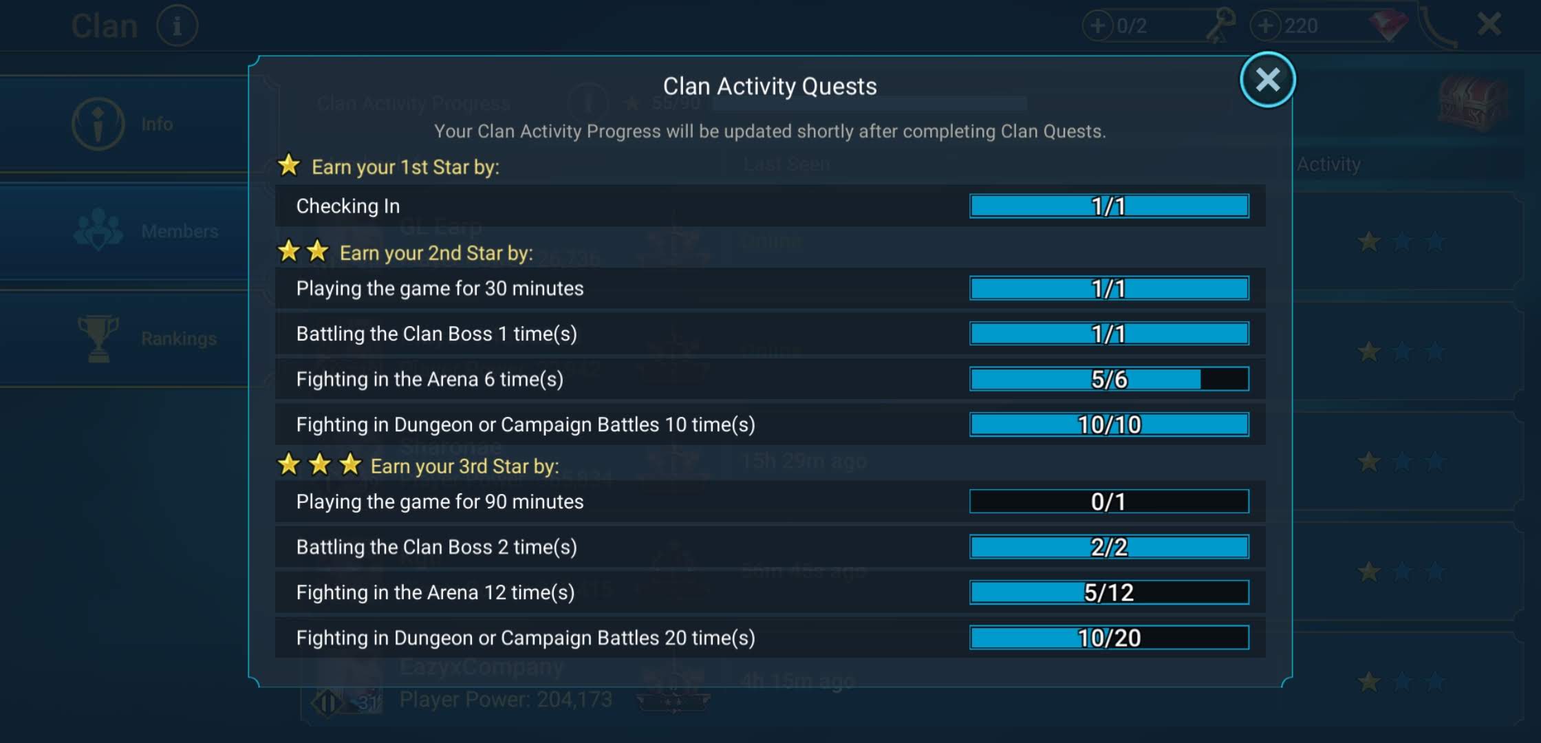 Clans And Clan Activites Raid Shadow Legends Rpg Game