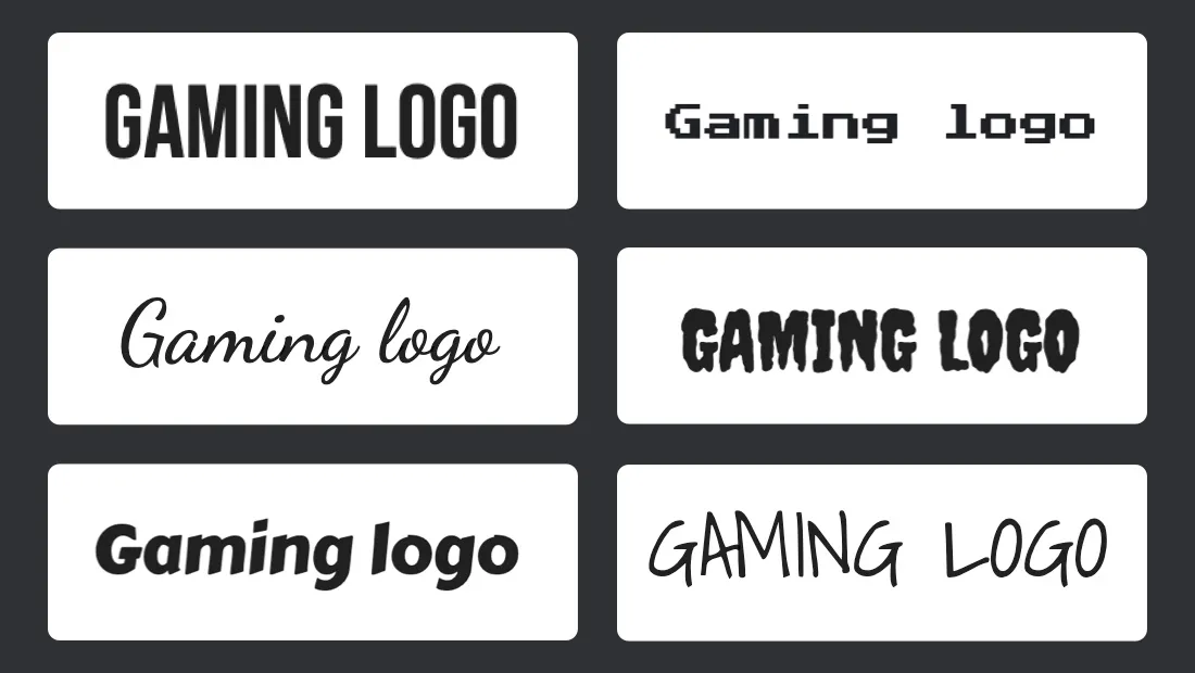 Criador De Logotipos De Jogos Grátis Modelo