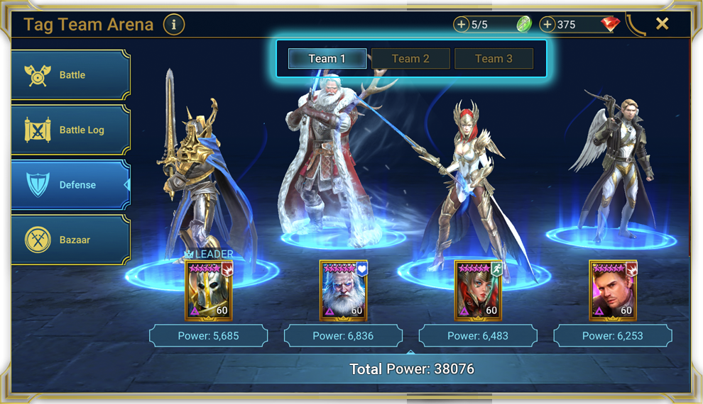 best arena defense team raid shadow legends