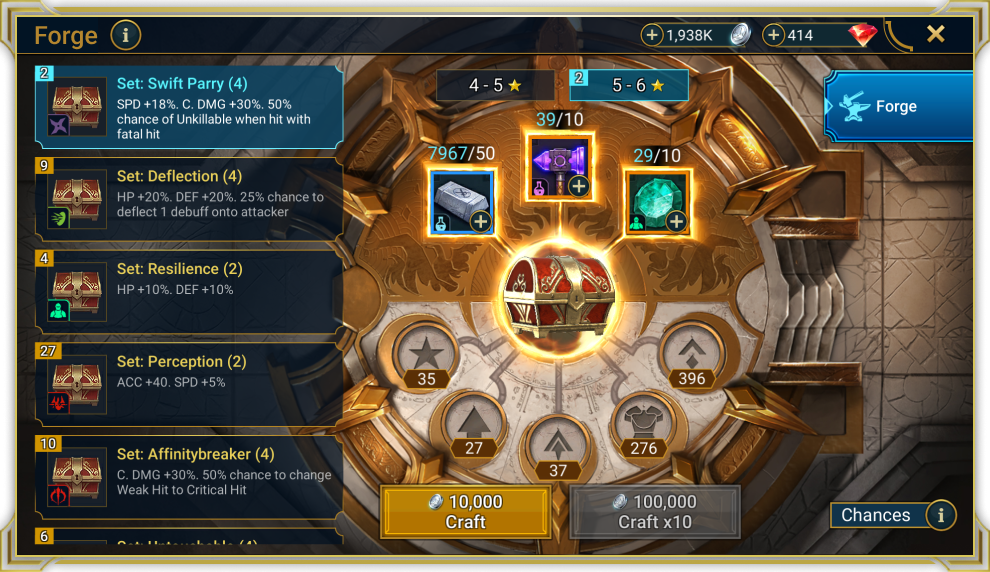 raid shadow legends athel artifacts