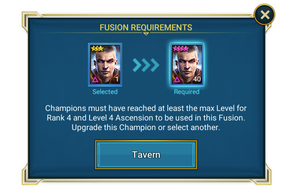 raid shadow legends fuse champions